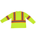 Hi Vis Work Рубашки с высокой видимостью рубашки с длинным рукавом